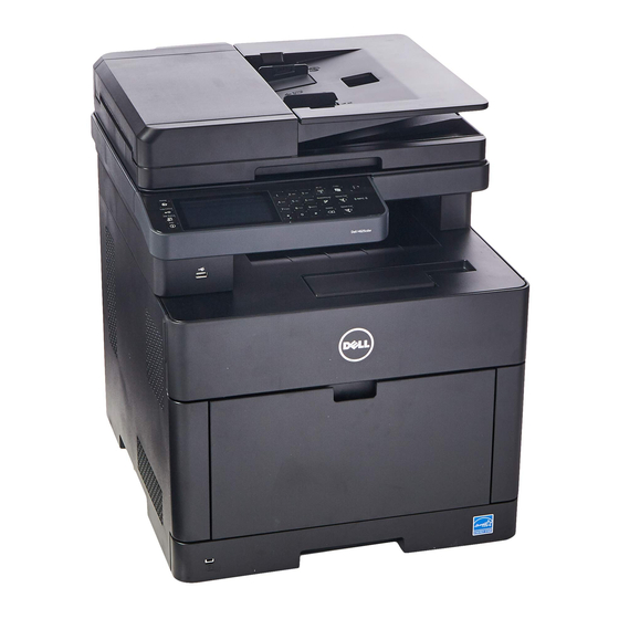 Dell Color Cloud H625cdw Gebruikershandleiding