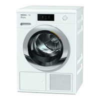 Miele TCR 860 WP Gebruiksaanwijzing