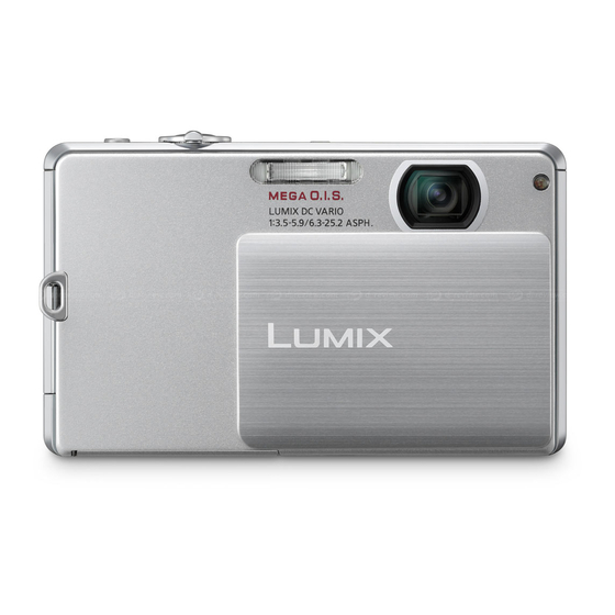 Panasonic Lumix DMC-FP2 Gebruiksaanwijzing