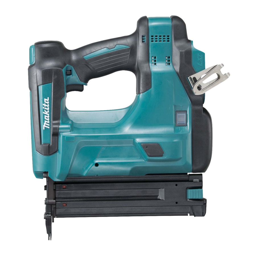 Makita DBN500 - Accu Brad Nailer Handleiding