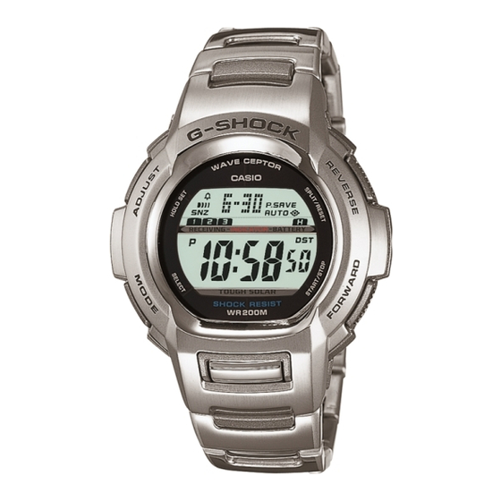 Casio 2972 Gebruiksaanwijzing