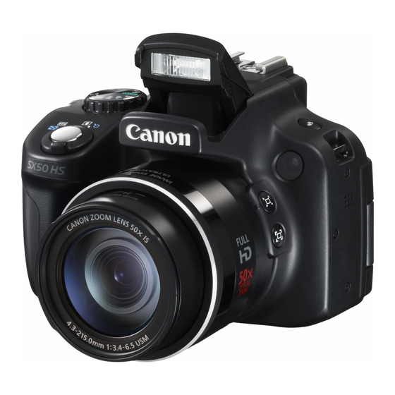 Canon PowerShot SX50 HS Gebruikershandleiding