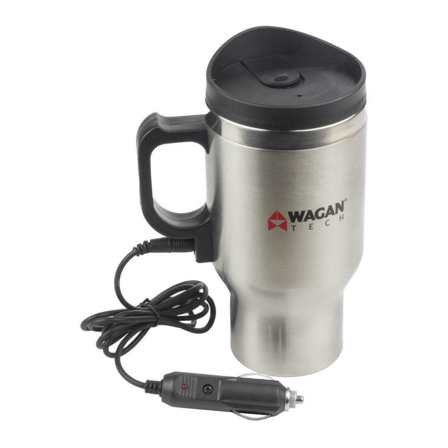 WAGAN Tech 6100 - 12V Deluxe Verwarmde Mok