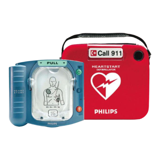 Philips HEARTSTART DEFIBRILLATOR Gebruiksaanwijzing