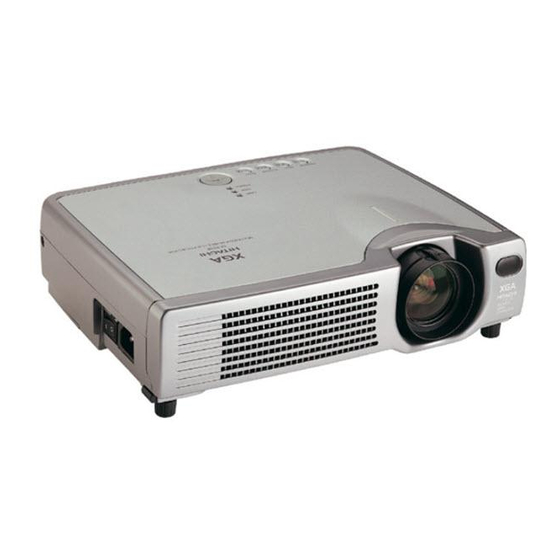 Hitachi CPS318W Gebruiksaanwijzing