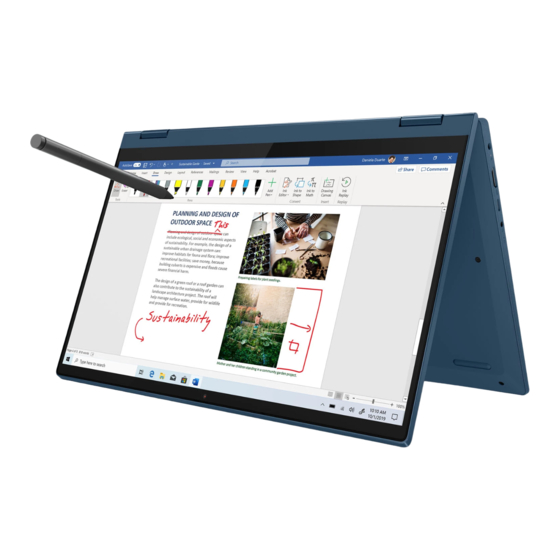 Lenovo IdeaPad Flex 5 Gebruikershandleiding