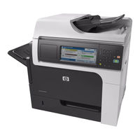 HP LASERJET ENTERPRISE M4555fskm MFP Gebruikershandleiding