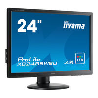 Iiyama ProLite X2485WS Gebruikershandleiding