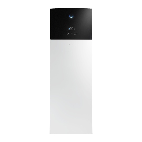 Daikin Altherma EHVZ04S18DA6V Bedieningshandleiding