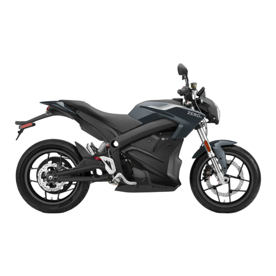 Zero Motorcycles ZERO S 2023 Gebruikershandleiding