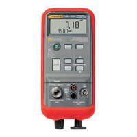 Fluke 718Ex 30G Gebruiksaanwijzing