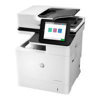 HP LaserJet Managed Flow MFP E62665hs Gebruikershandleiding