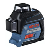 Bosch Professional GLL 3-80 Gebruikershandleiding