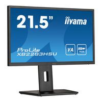Iiyama ProLite X2283HSU Gebruikershandleiding