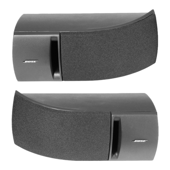 Bose 161 Gebruiksaanwijzing