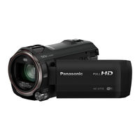 Panasonic HC-V760 Gebruiksaanwijzing