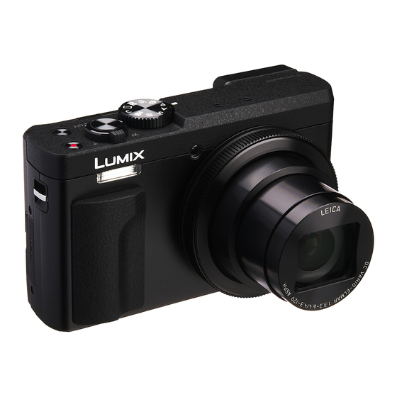 Panasonic Lumix DC-TZ90 Gebruiksaanwijzing