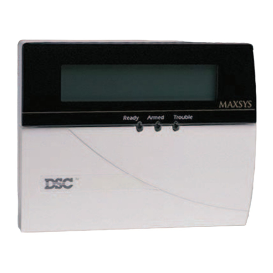 DSC Maxsys EC 6400 V3.0 Gebruikershandleiding