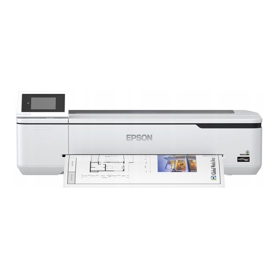 Epson SC-T2100 Series Bedieningshandleiding