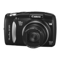 Canon PowerShot SX120 IS Gebruikershandleiding