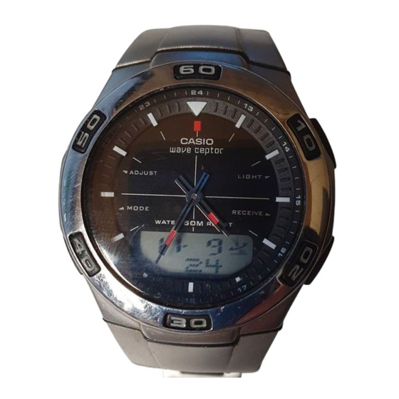 Casio COMBIWVGE1 Gebruiksaanwijzing