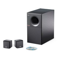 Bose Acoustimass 3 IV Series Gebruiksaanwijzing