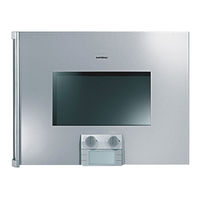 Gaggenau BS225 Gebruiksaanwijzing