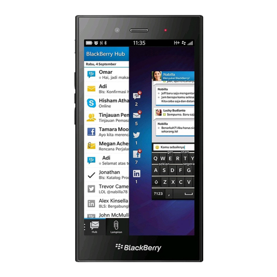 Blackberry Z3 Gebruikershandleiding