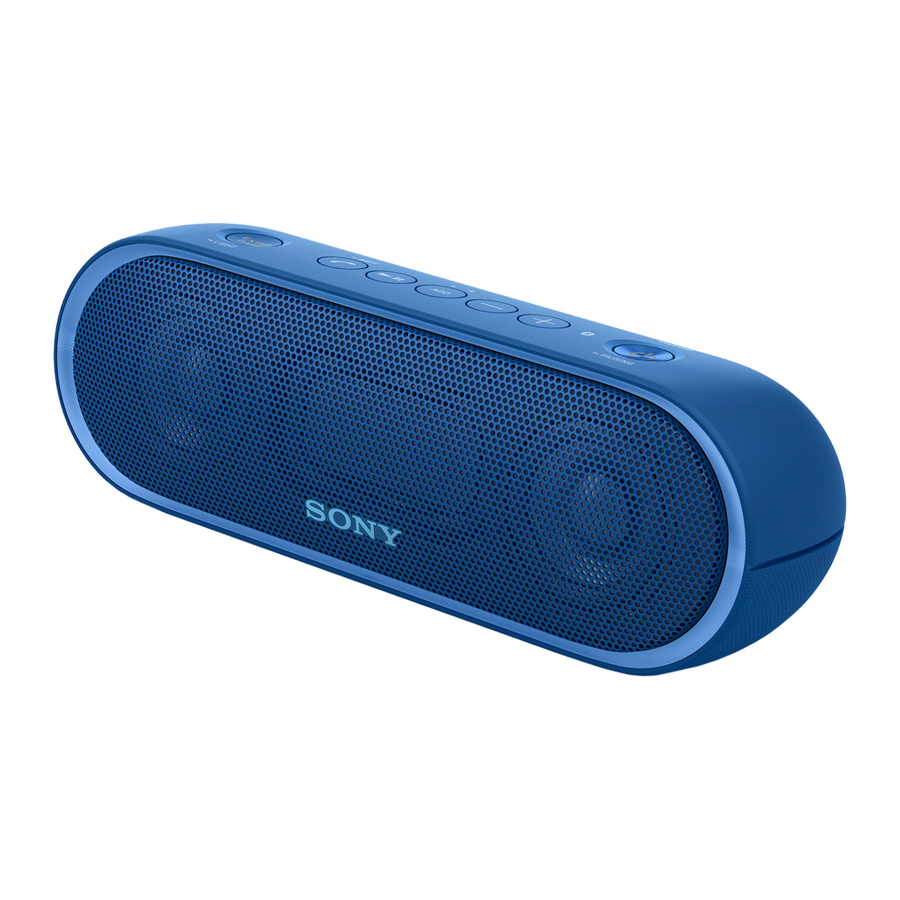 Sony SRS-XB20 draadloze luidspreker