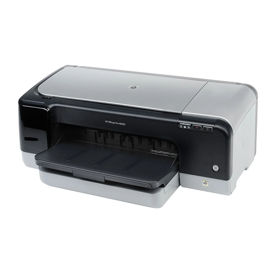 HP Officejet Pro K8600 Series Gebruikershandleiding