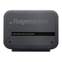 Raymarine Evolution ACU-300 Installatievoorschriften