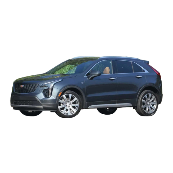 Cadillac XT4 2020 Gebruikershandleiding