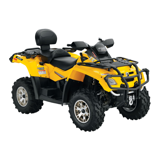 BRP can-am outlander Max 500 2007 Gebruikershandleiding