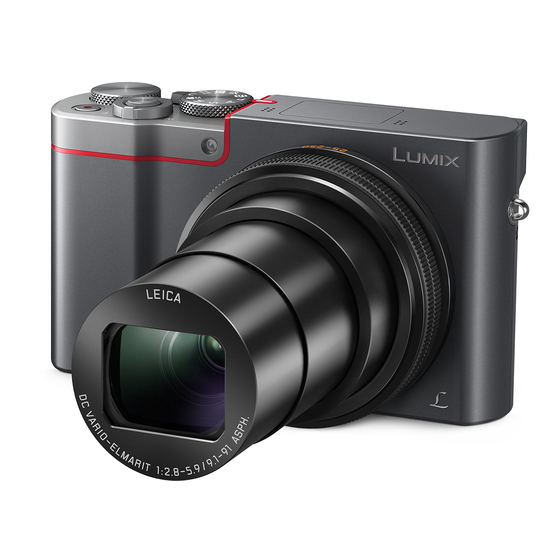 Panasonic LUMIX DMC-TZ101 Beknopte Gebruikershandleiding