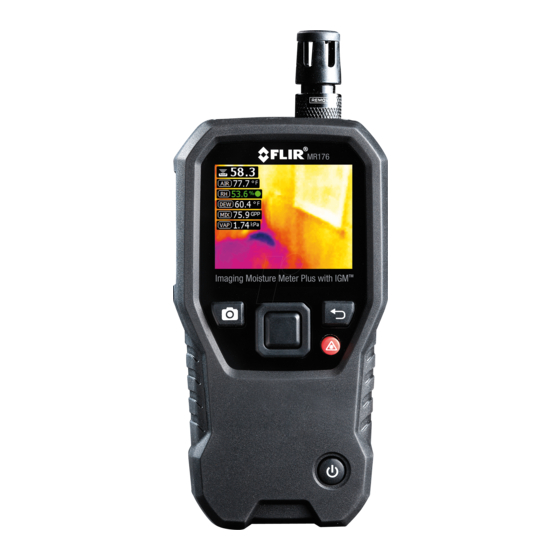 FLIR MR176 Gebruikershandleiding