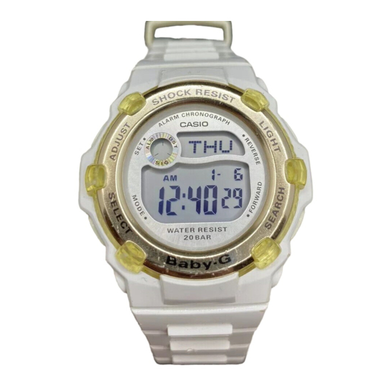 Casio 3136 Gebruiksaanwijzing