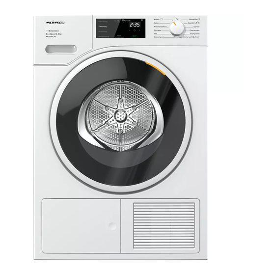 Miele TSF 663 WP Gebruiksaanwijzing