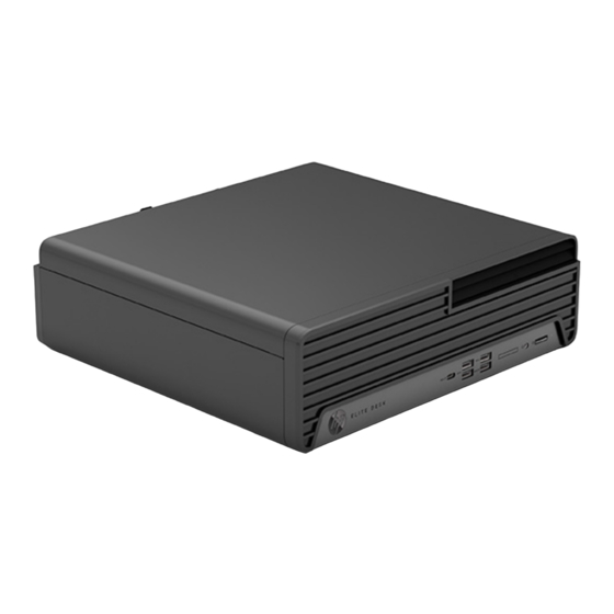 HP Pro SFF 400 G9 Gebruikershandleiding