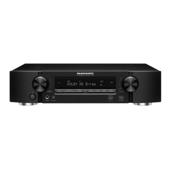 Marantz NR1508 Gebruiksaanwijzing