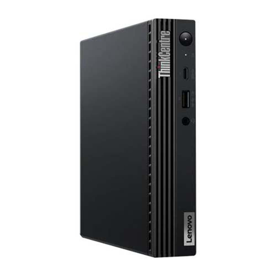 Lenovo ThinkCentre M70q Gen 2 Gebruikershandleiding