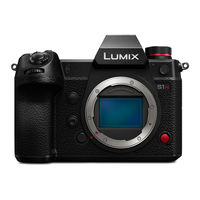 Panasonic LUMIX S1H Gebruiksaanwijzing