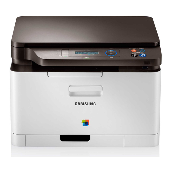 Samsung CLX-330 Series Gebruikershandleiding