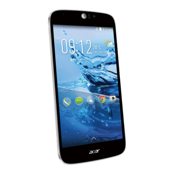 Acer Liquid Jade Z Gebruikershandleiding