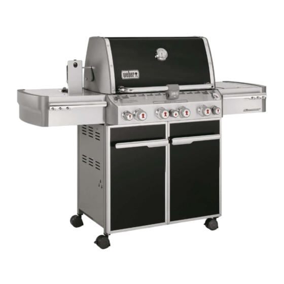 Weber Summit E-470 Gebruikershandleiding