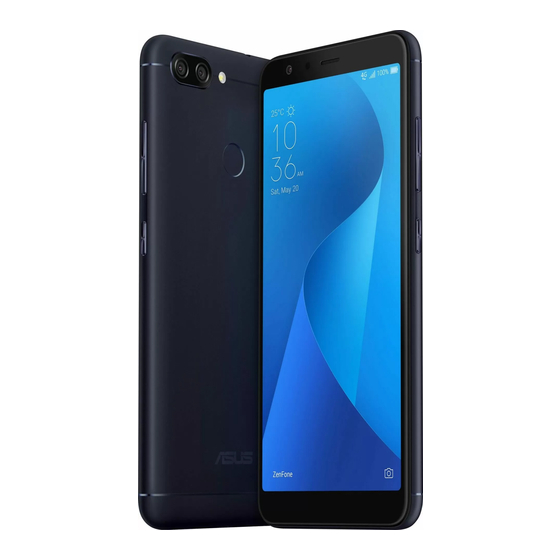 ASus Zenfone Max Plus M1 Gebruikershandleiding