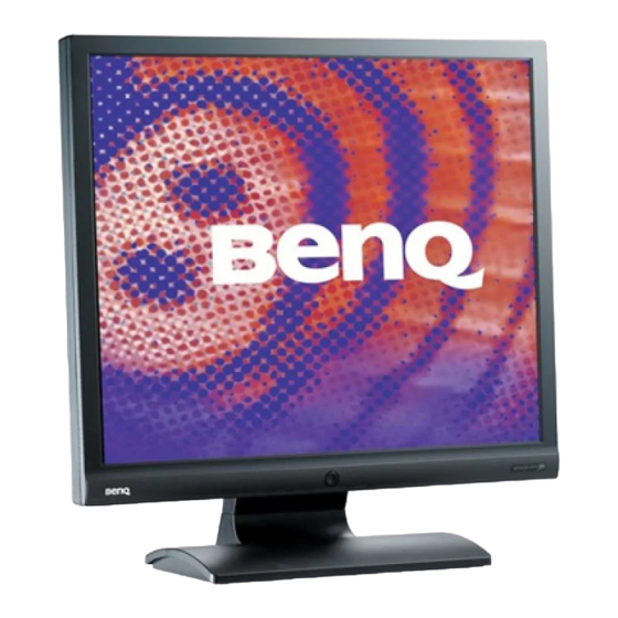 BenQ G700D Gebruikershandleiding