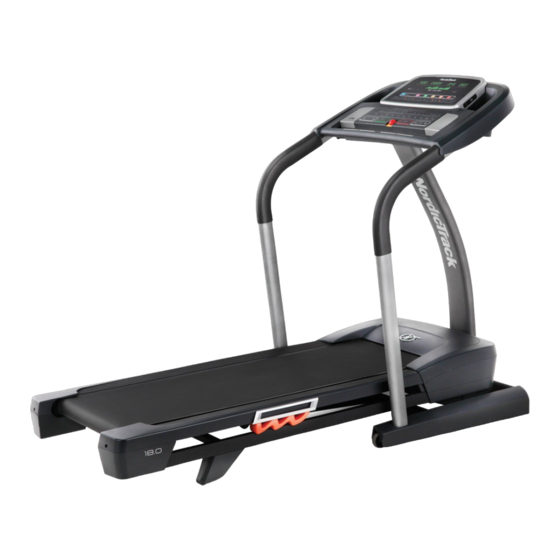 NordicTrack T18.0 Gebruikershandleiding