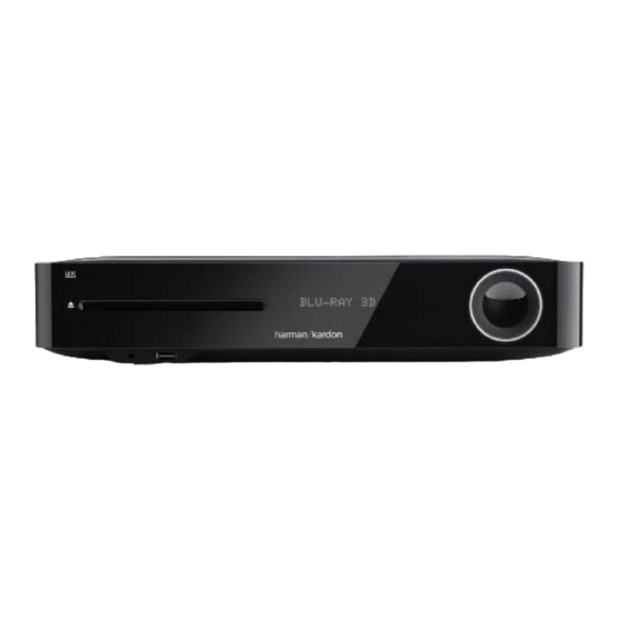 Harman Kardon BDS280 Gebruiksaanwijzing