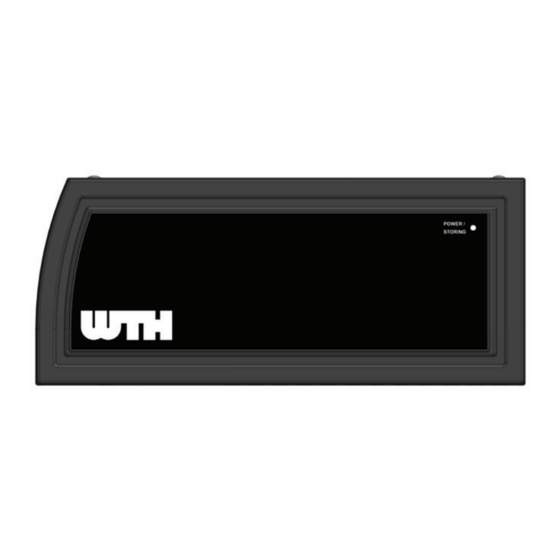 WTH UMR ECO Installatiehandleiding