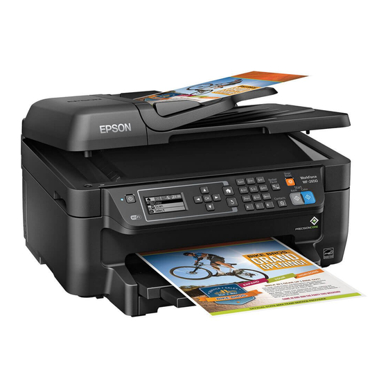 Epson WorkForce WF-2650 Series Gebruikershandleiding